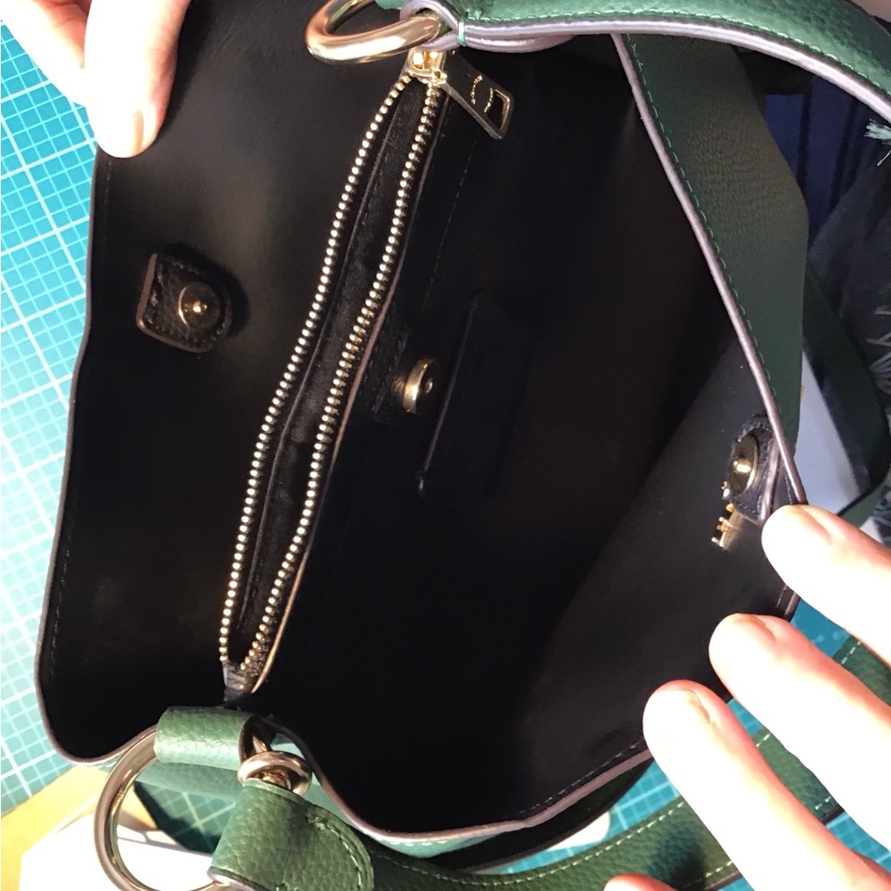 Coach Green Leather Crossbody Bag - Picture 5 of 5
